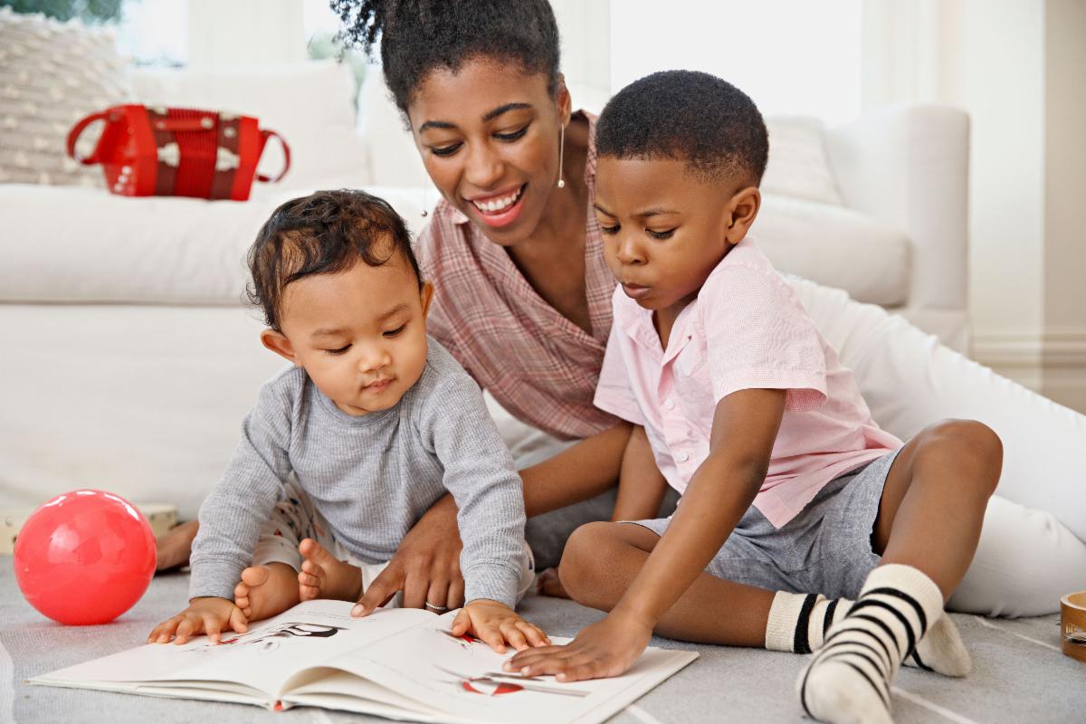 Kids with Books